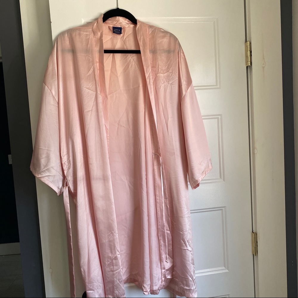 APT 9 Satin Short Bridal Robe